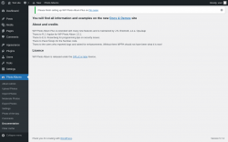 Page screenshot: Photo Albums → Documentation