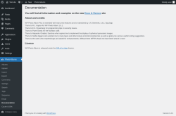 Page screenshot: Photo&thinsp;Albums &rarr; Documentation