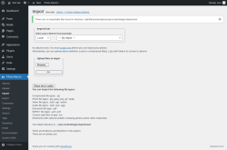 Page screenshot: Photo&thinsp;Albums &rarr; Import
