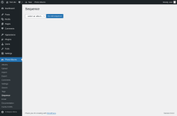 Page screenshot: Photo Albums → Sequence