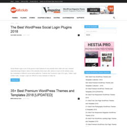 Page screenshot: WP Popup Banners &rarr; More WordPress Resources