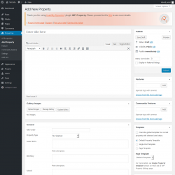 Page screenshot: Properties → Add Property