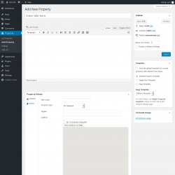 Page screenshot: Properties → Add Property