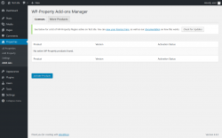 Page screenshot: Properties → Add-ons