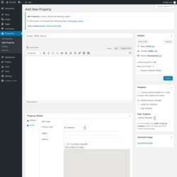 Page screenshot: Properties → Add Property