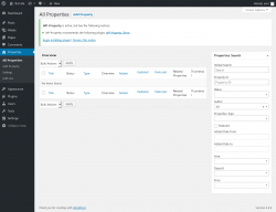 Page screenshot: Properties → All Properties