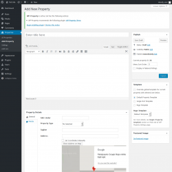 Page screenshot: Properties → Add Property