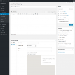 Page screenshot: Properties → Add Property