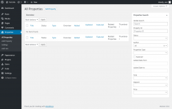 Page screenshot: Properties → All Properties