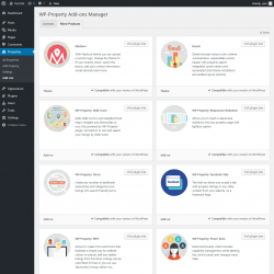 Page screenshot: Properties → Add-ons → More Products