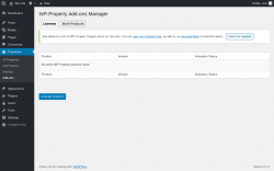 Page screenshot: Properties → Add-ons
