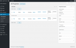 Page screenshot: Properties → All Properties