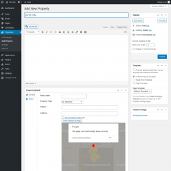 Page screenshot: Properties → Add Property