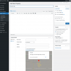 Page screenshot: Properties → Add Property