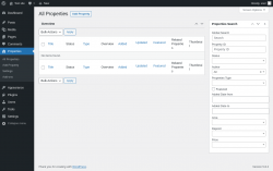 Page screenshot: Properties
