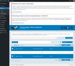 Page screenshot: Media &rarr; Perfect Images 