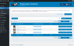 Page screenshot: Media &rarr; Perfect Images 