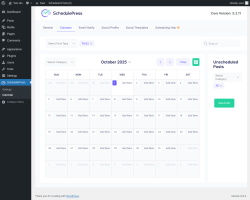 Page screenshot: SchedulePress → Calendar