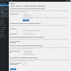 Page screenshot: WP Activity Log
					#wsal-notices-menu .update-count {
						position: absolute !important;
						top: 2px !important;
						right: 4px !important;
						min-width: 20px !important;
						margin-right: 2px !important;
						line-height: 1.2rem !important;
						background: #d63638 !important;
						border-radius: 50% !important;
						display: inline-block !important;
						vertical-align: top !important;
						z-index: 26 !important;
						font-weight: bold !important;
					}
					#wsal-notices-menu.update-plugins {
						display: inline !important;
						background: none !important;
					}
				 → Settings → 
					Activity log viewer				