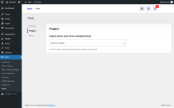 Page screenshot: SEO → Tools → Plugins