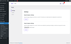 Page screenshot: SEO &rarr; Tools