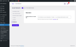 Page screenshot: SEO &rarr; Social Networks &rarr; Fediverse