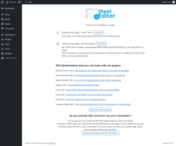 Page screenshot: ‹ Test site — WordPress