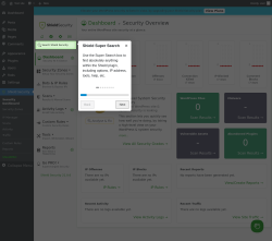 Page screenshot: Shield Security