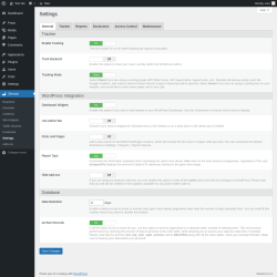 Page screenshot: Slimstat &rarr; Settings