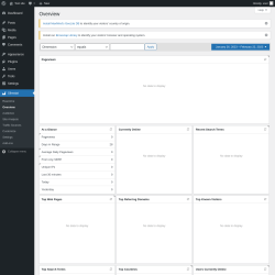 Page screenshot: Slimstat &rarr; Overview