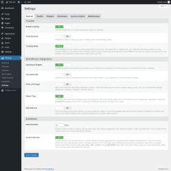 Page screenshot: Slimstat &rarr; Settings