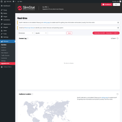 Page screenshot: Slimstat