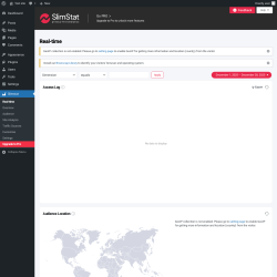 Page screenshot: Slimstat
