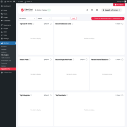 Page screenshot: SlimStat &rarr; Site Analysis