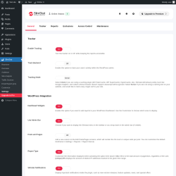 Page screenshot: SlimStat &rarr; Settings