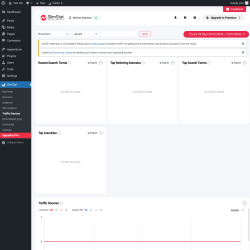 Page screenshot: SlimStat &rarr; Traffic Sources