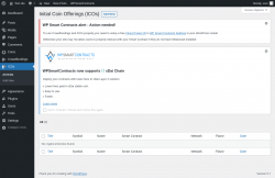 Page screenshot: ICOs