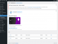 Page screenshot: NFT Collections