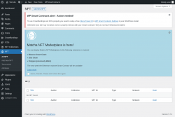 Page screenshot: NFT