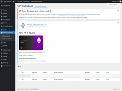 Page screenshot: NFT Collections