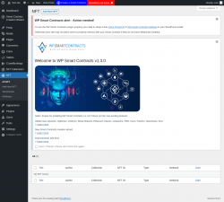Page screenshot: NFT