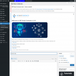 Page screenshot: NFT Collections → Add New Collection