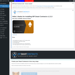 Page screenshot: Smart Contract Creation Wizard