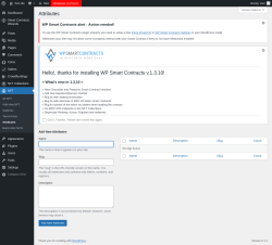 Page screenshot: NFT → Attributes