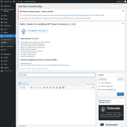 Page screenshot: Crowdfundings → Add New