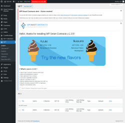 Page screenshot: NFT
