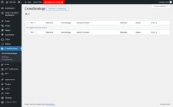 Page screenshot: Crowdfundings