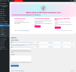Page screenshot: NFT → Attributes