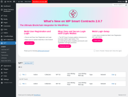 Page screenshot: NFT