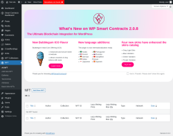 Page screenshot: NFT